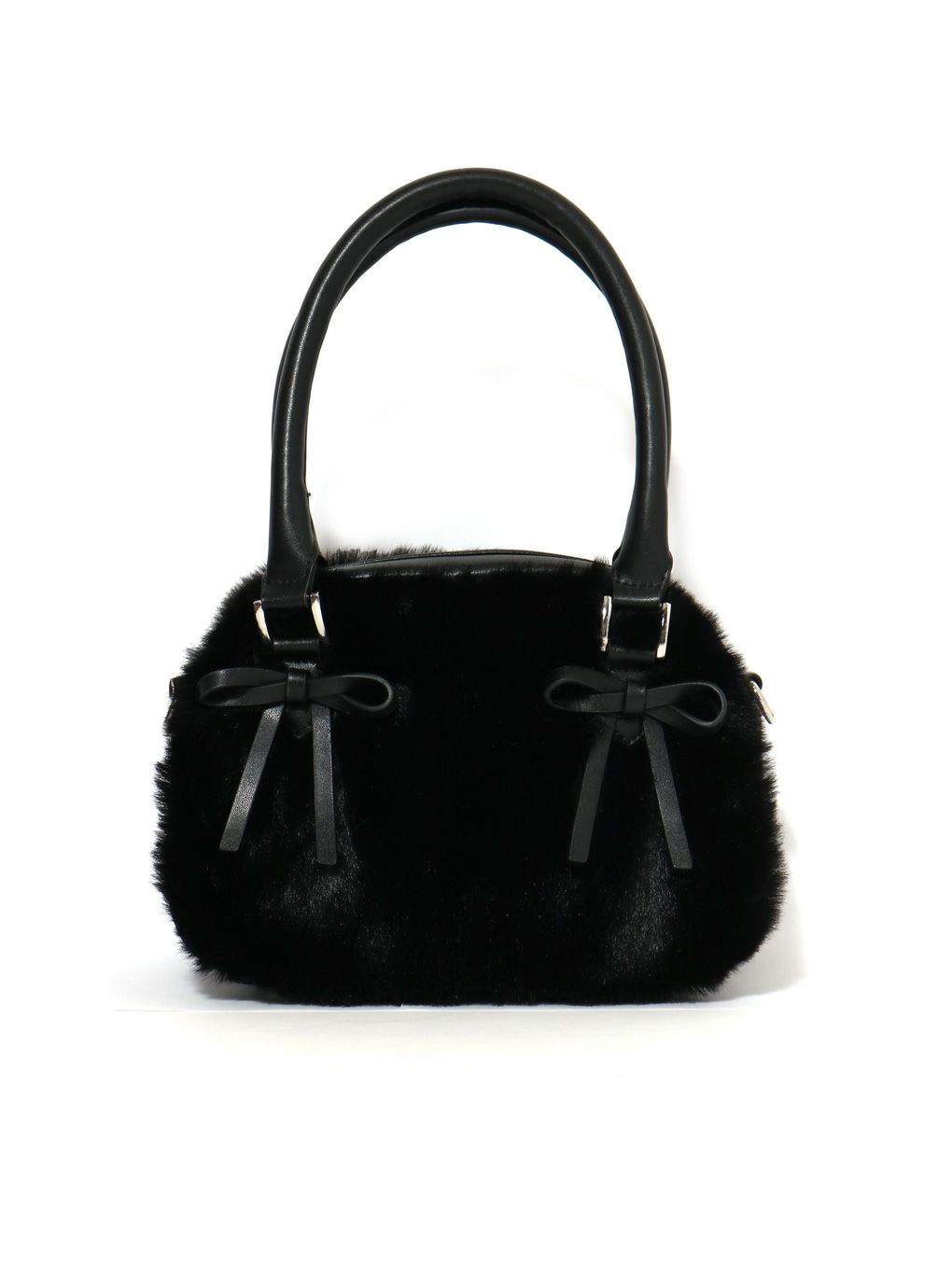 【BUBBLES】リボンファーバッグ