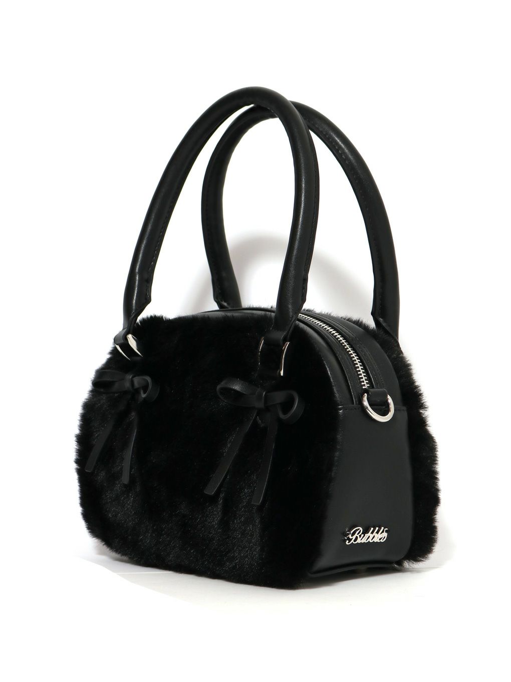 【BUBBLES】リボンファーバッグ