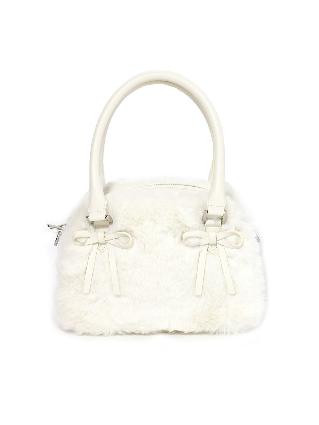 【BUBBLES】リボンファーバッグ