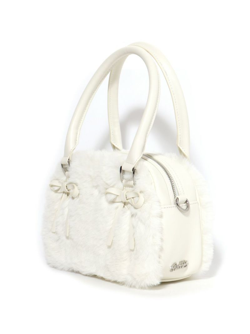 bubbles リボンファーバッグ BUBBLES】リボンファーバッグ | sparkling mall online store