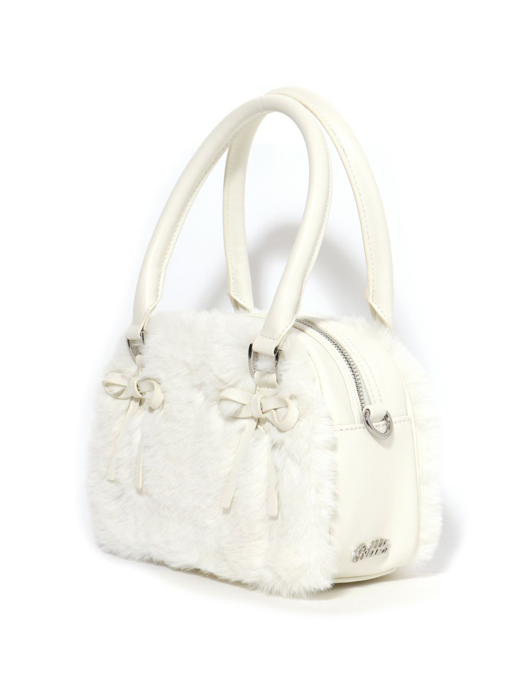 【BUBBLES】リボンファーバッグ