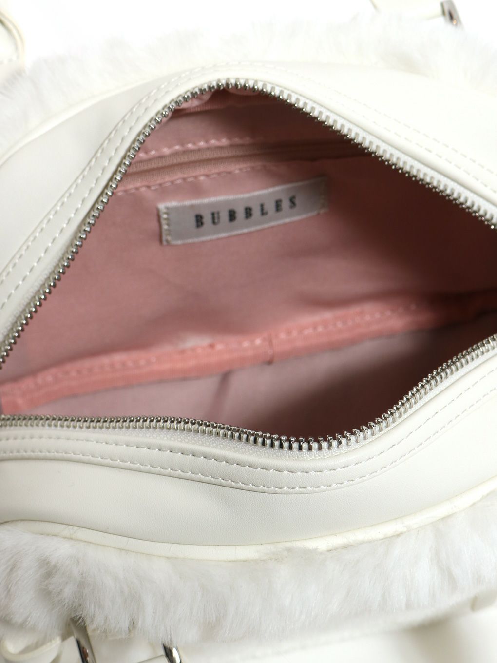 【BUBBLES】リボンファーバッグ