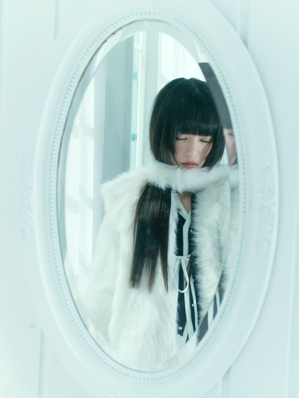 【BUBBLES】ロングファージャケット