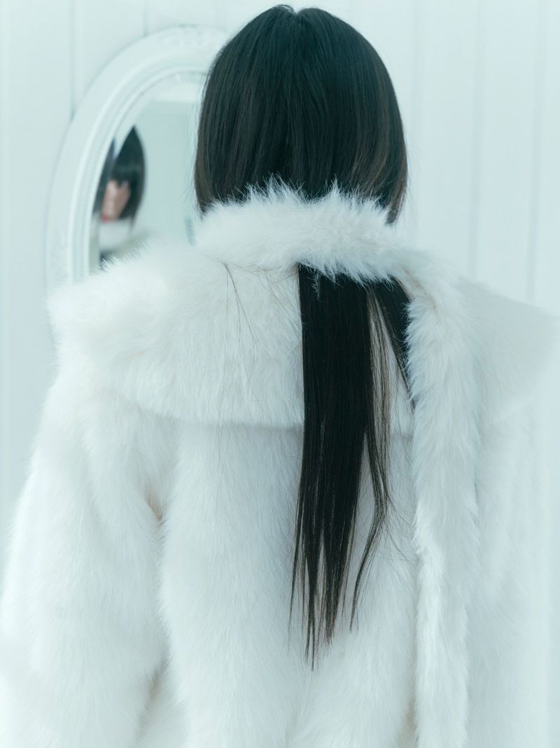 Bubbles ロングファーミニジャケット BUBBLES】ロングファージャケット | sparkling mall online store