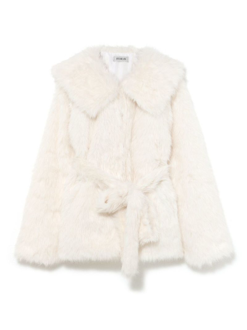 BUBBLES】ロングファージャケット | sparkling mall online store