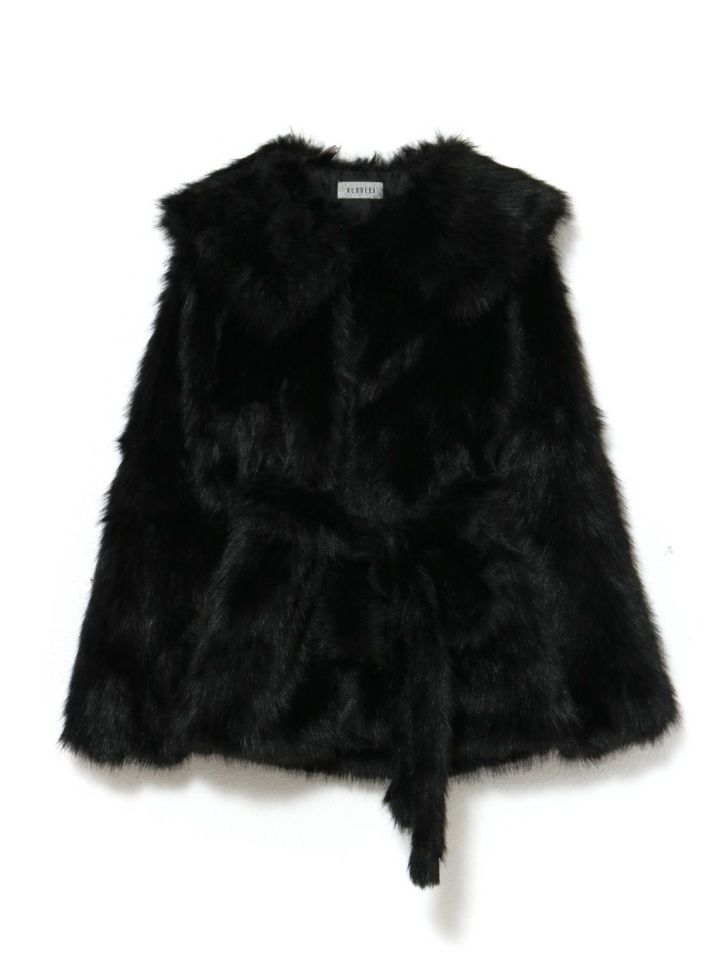 【最終値下げ】BUBBLES プードルジャケット ファージャケット [ブラック] BUBBLES】フードファーブルゾン | sparkling mall online store