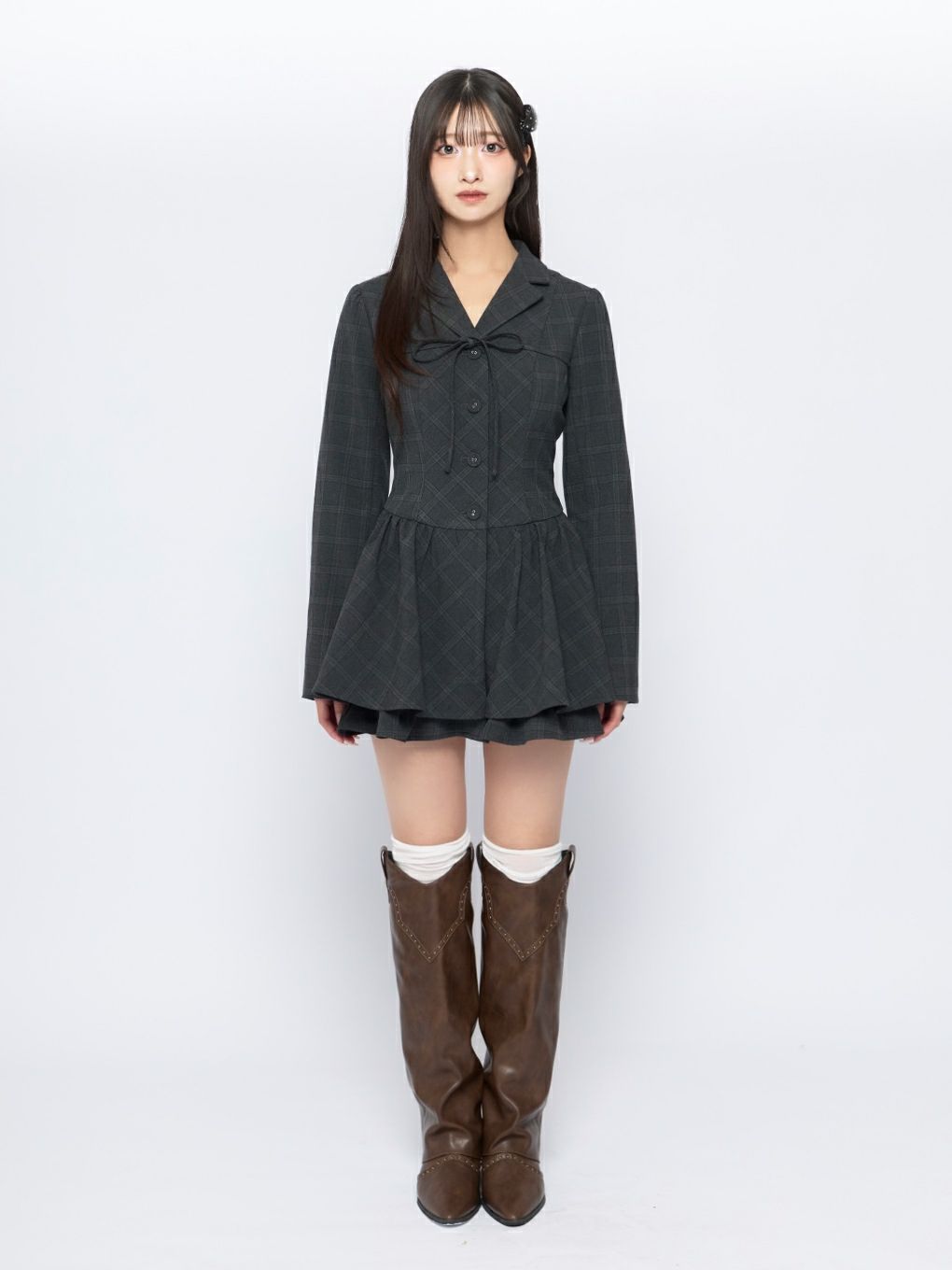 【BUBBLES】ジャケットワンピース