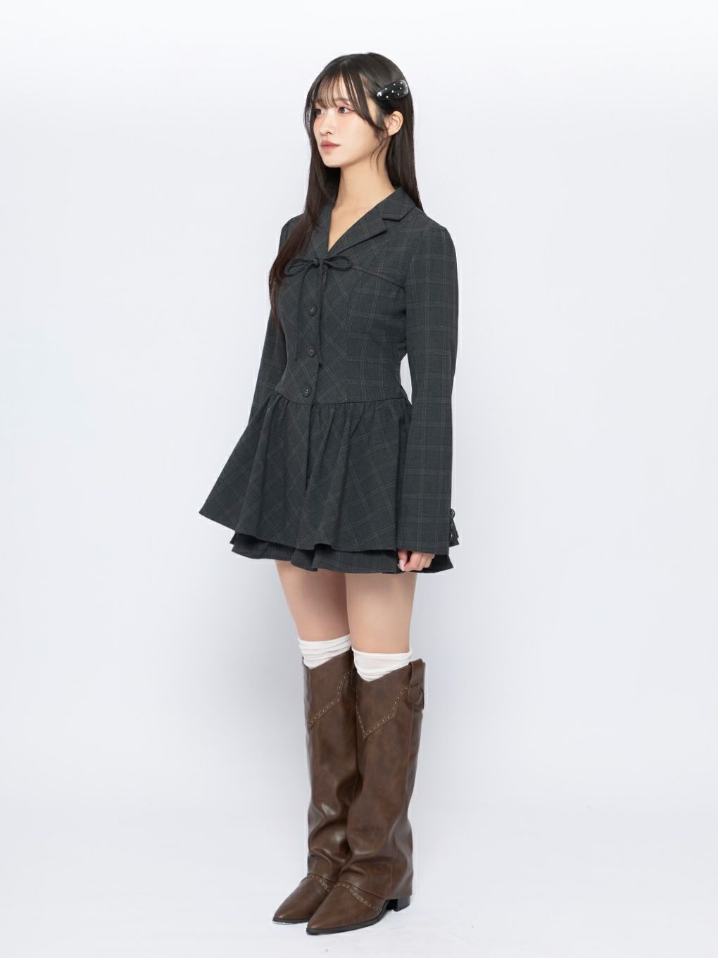 【BUBBLES】ジャケットワンピース