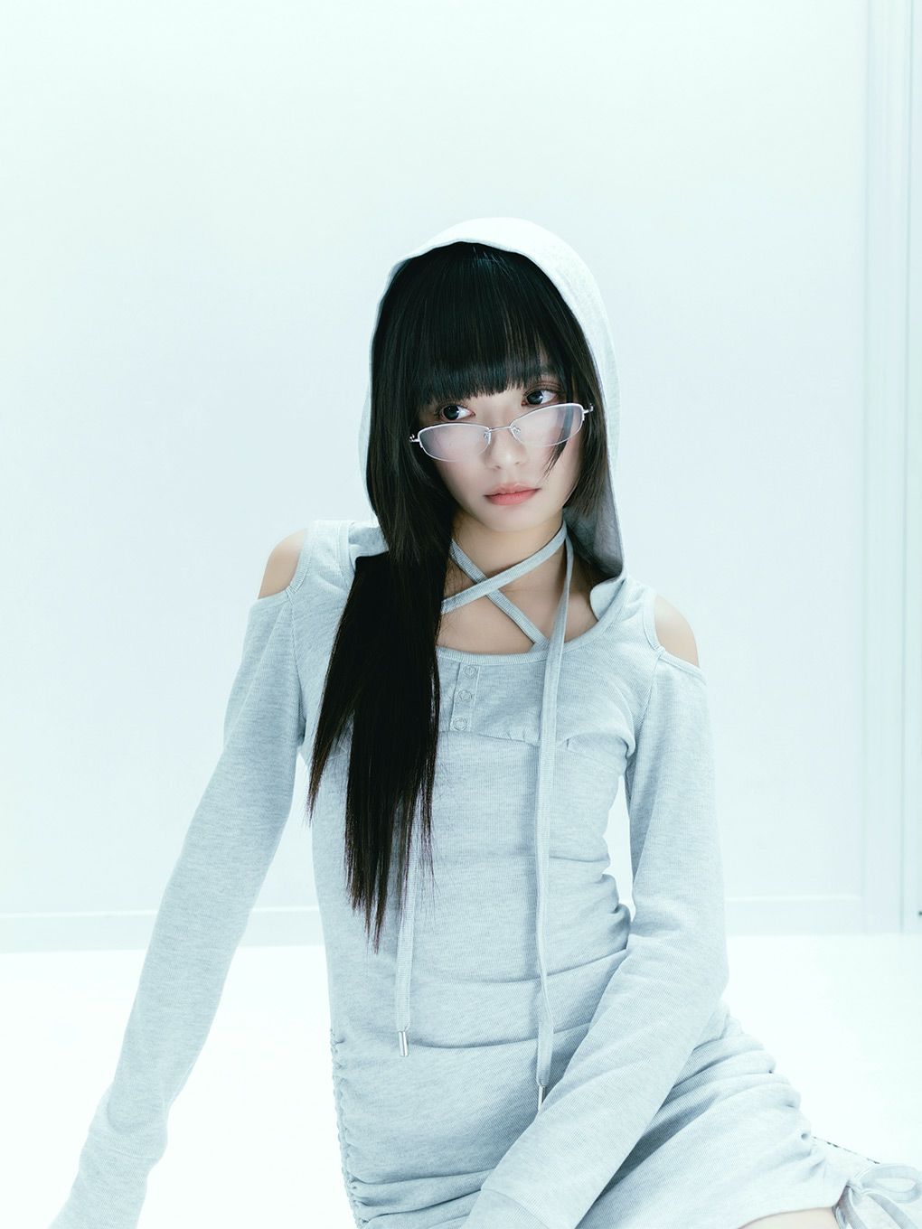 【BUBBLES】フーディーワンピース