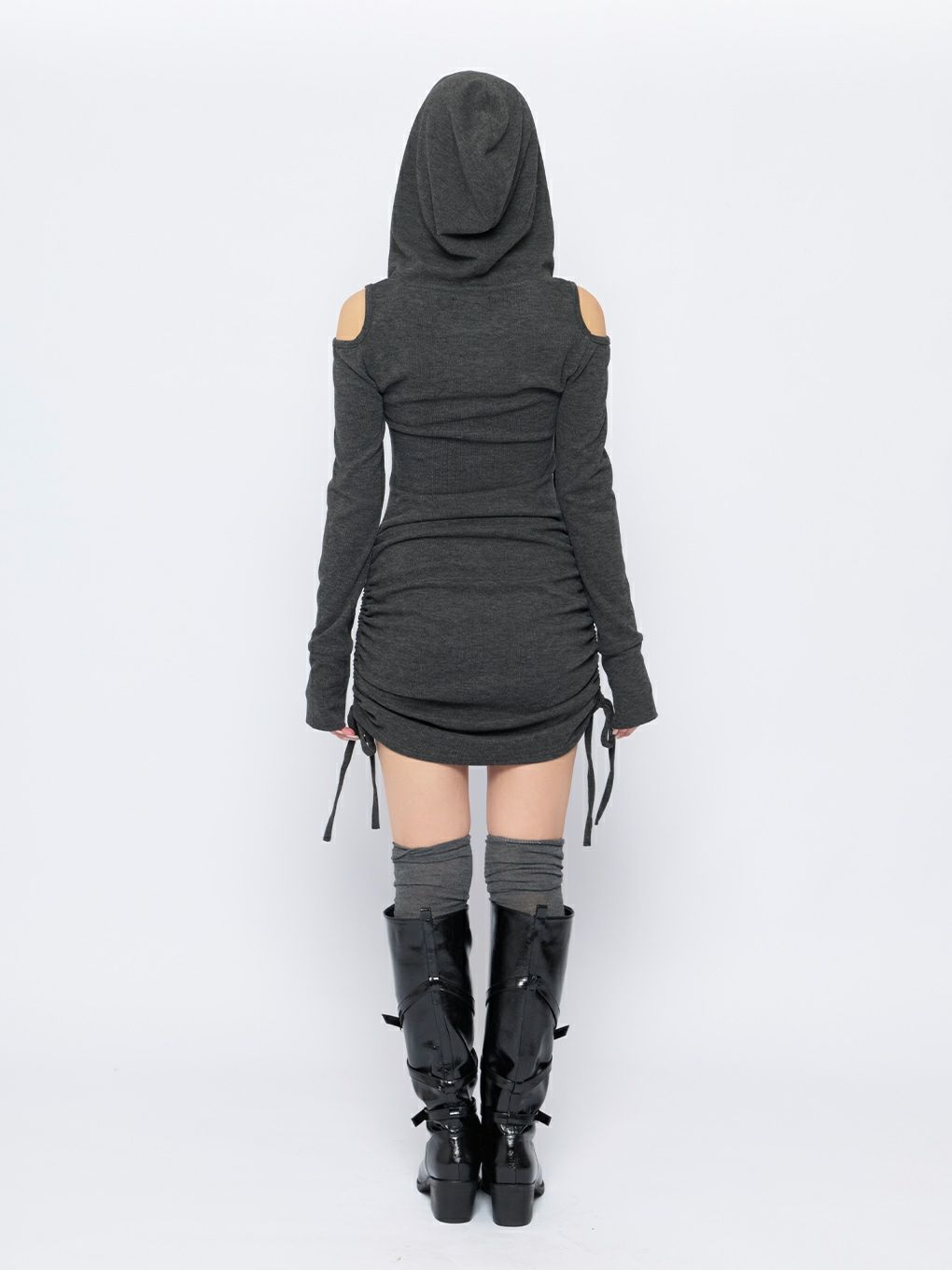 【BUBBLES】フーディーワンピース