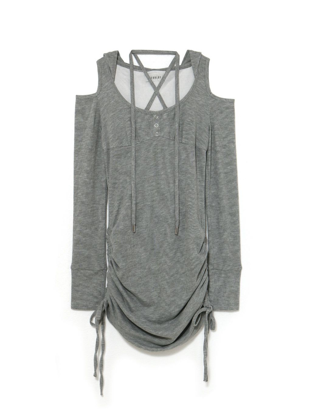 【BUBBLES】フーディーワンピース