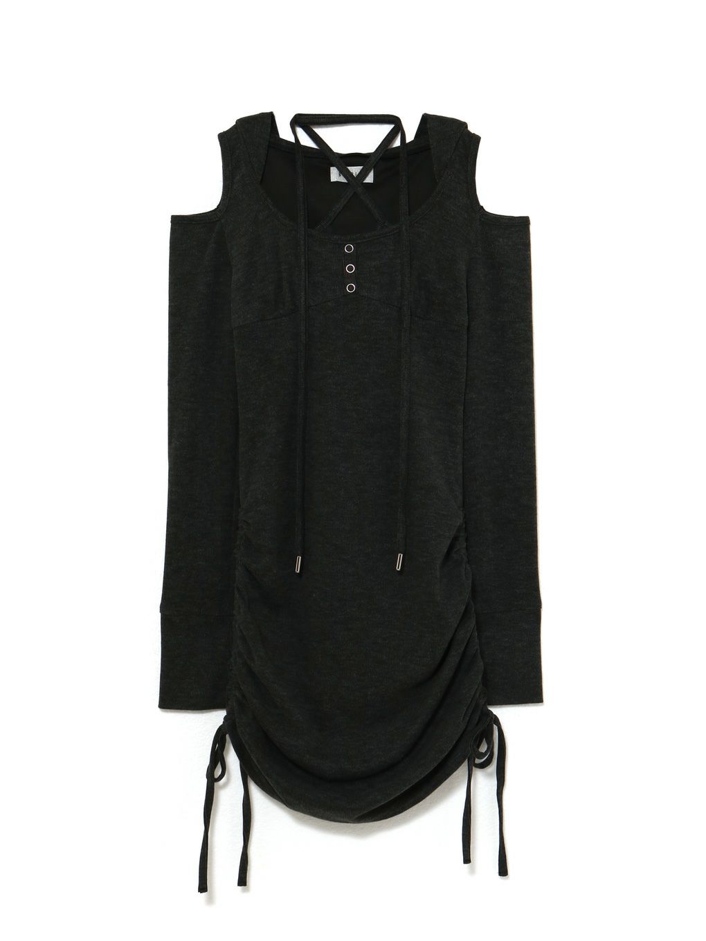 【BUBBLES】フーディーワンピース