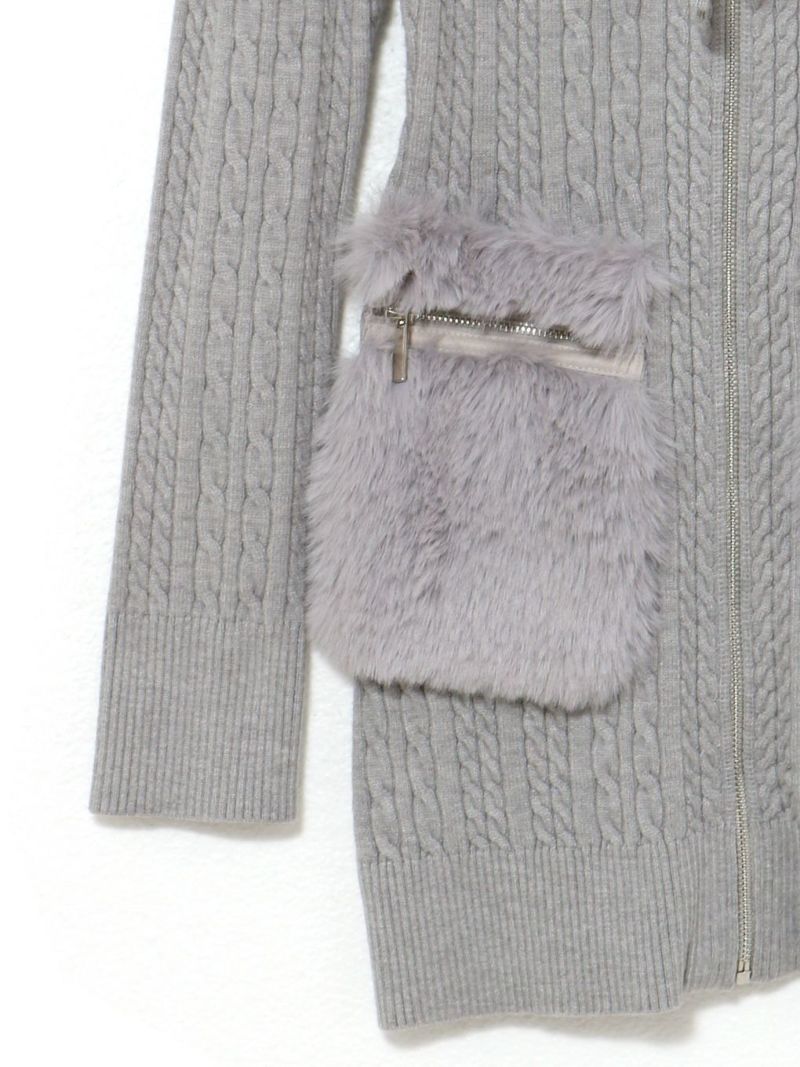 BUBBLES】ケーブルニットワンピース | sparkling mall online store