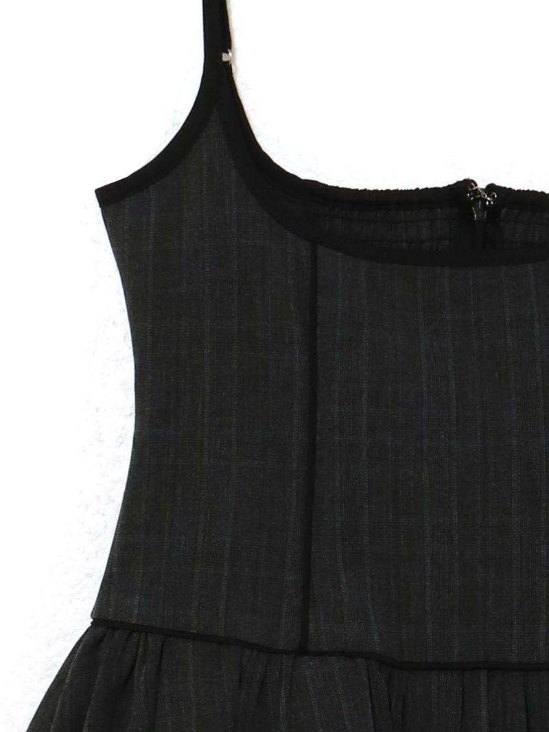 【新品未使用タグ付きです】BUBBLESパイピングコルセットジャンスカ BUBBLES】パイピングコルセットジャンスカ | sparkling mall online store