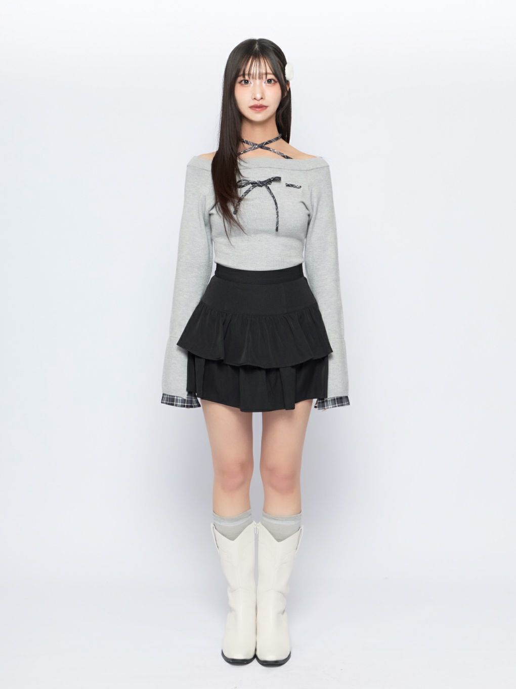 【BUBBLES】ティアードスカパン