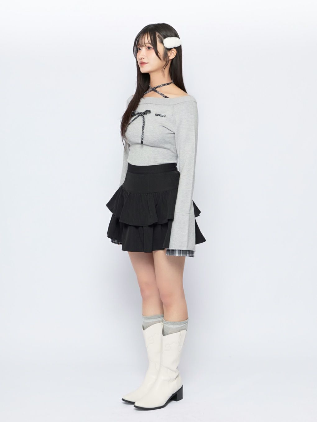 【BUBBLES】ティアードスカパン