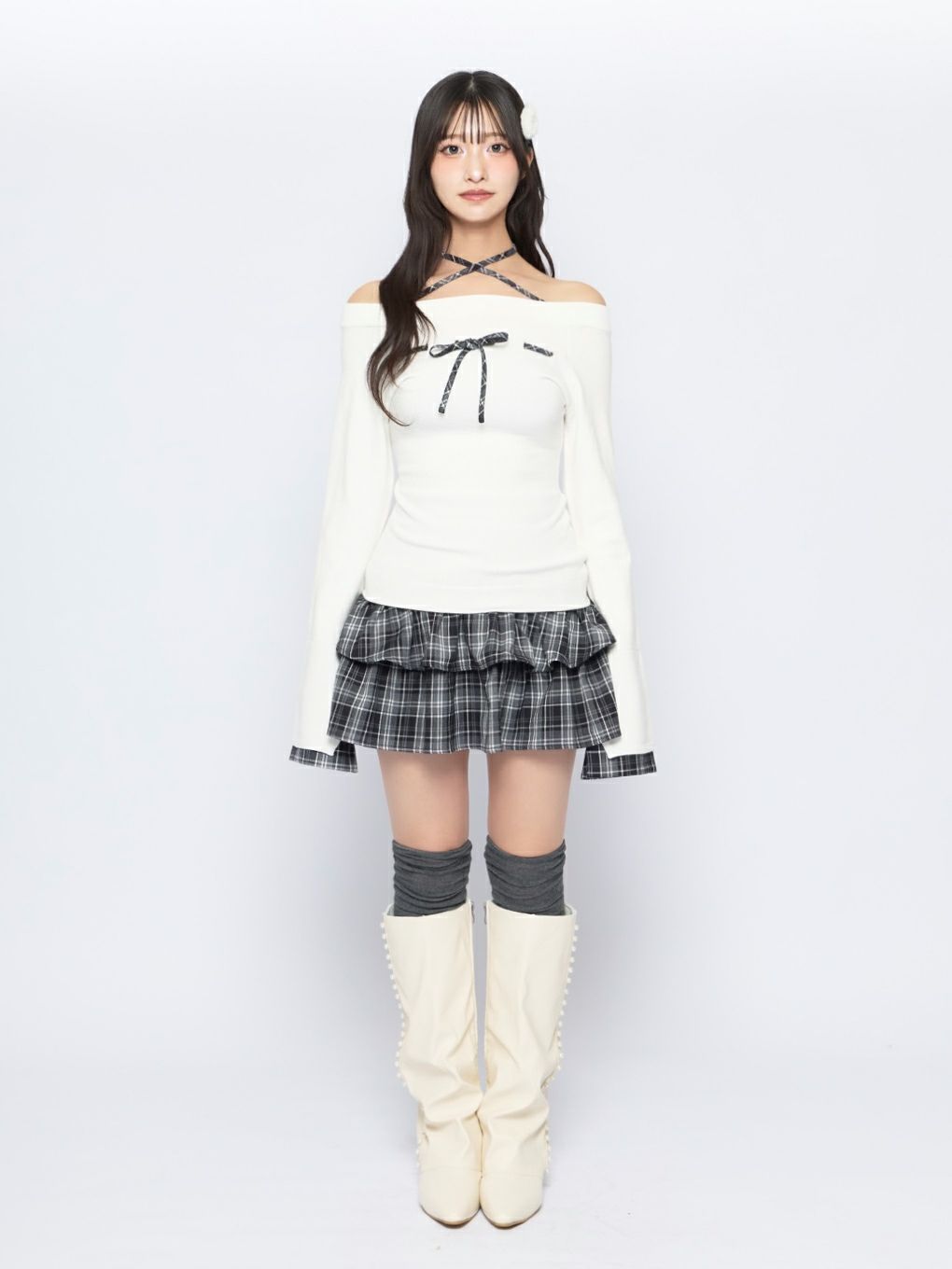 【BUBBLES】ティアードスカパン