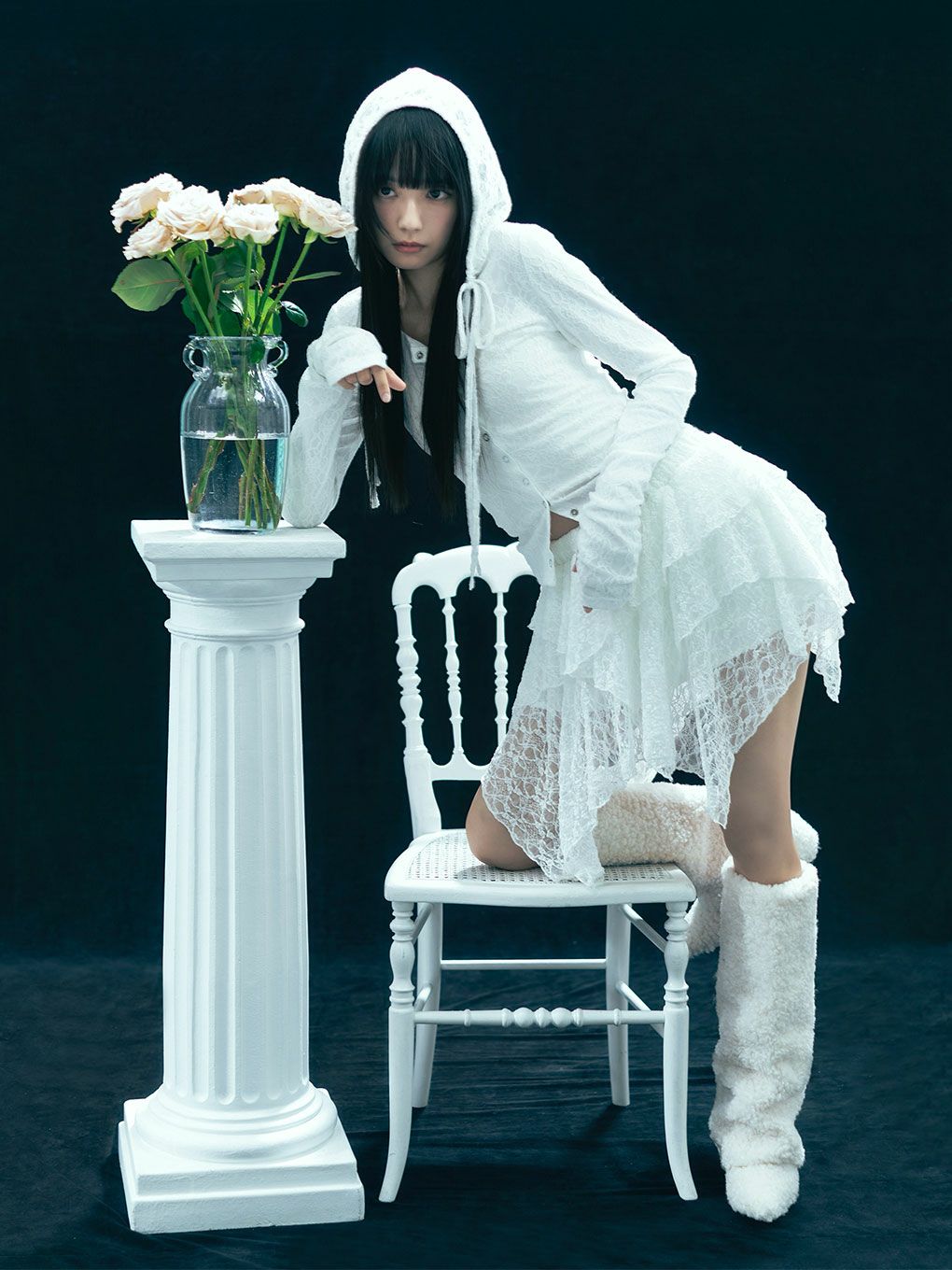 【BUBBLES】ランダムフリルスカート