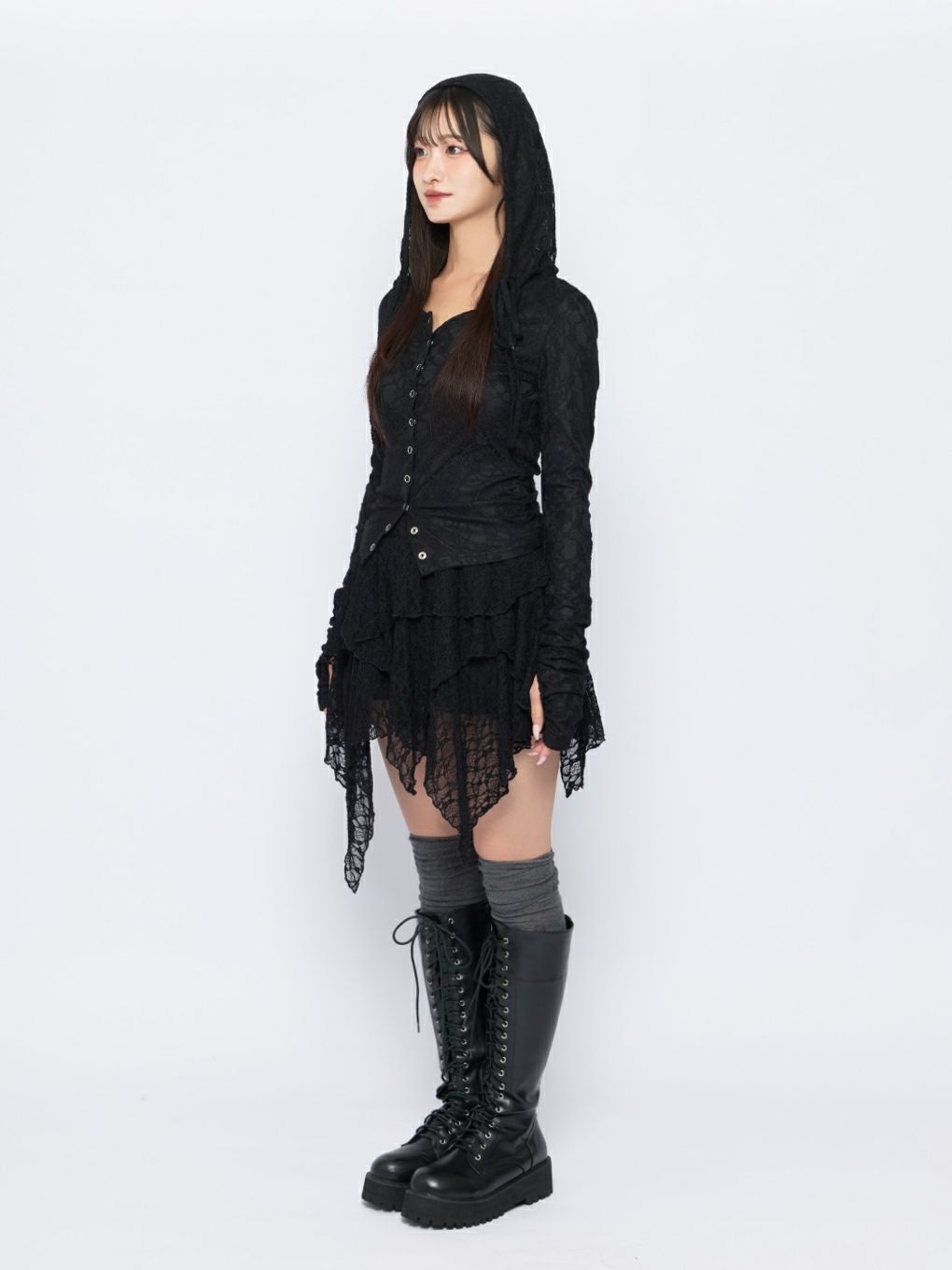 【BUBBLES】ランダムフリルスカート