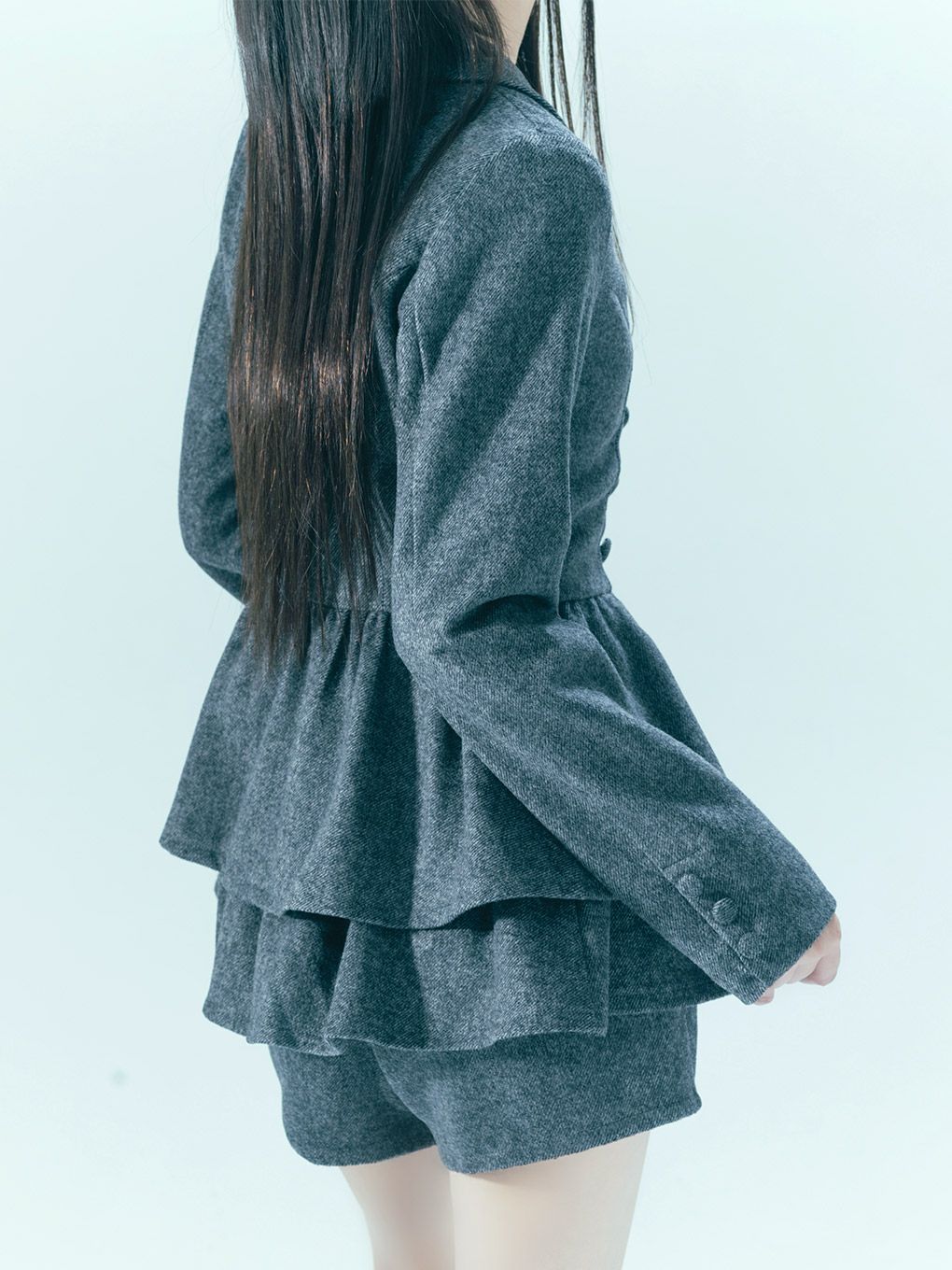 【BUBBLES】ジャケットペプラムセットアップ