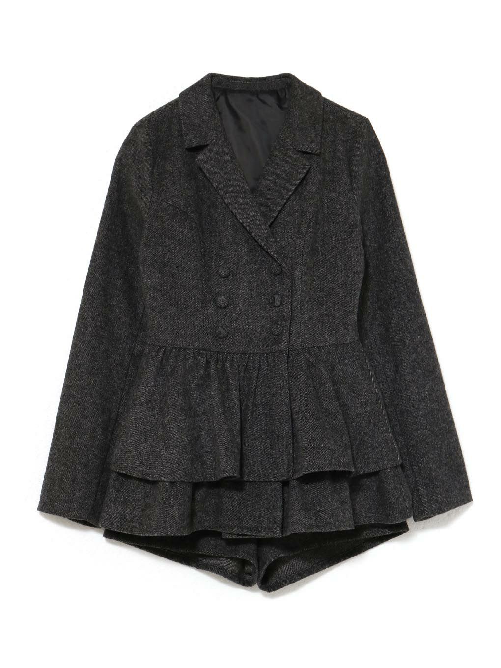 【BUBBLES】ジャケットペプラムセットアップ