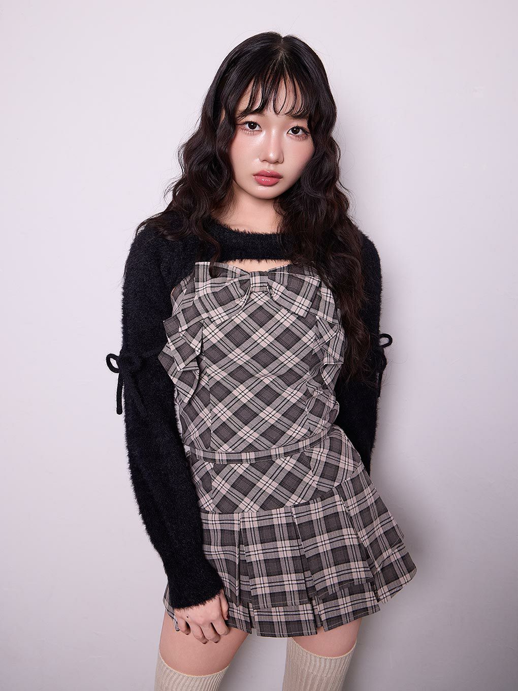 【BUBBLES】ダブルプリーツスカパン