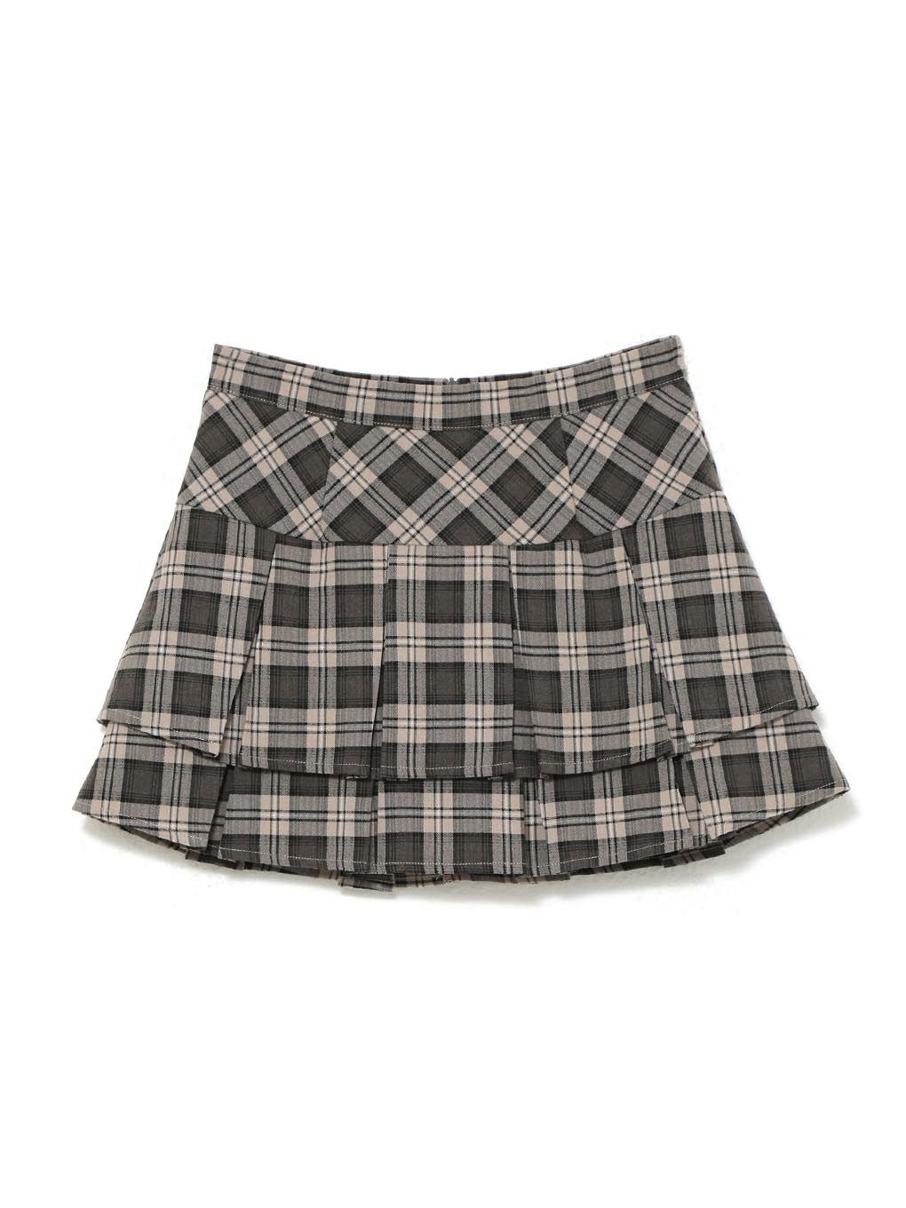 【BUBBLES】ダブルプリーツスカパン