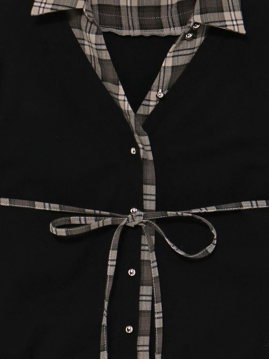 【BUBBLES】レイヤードスクールニット