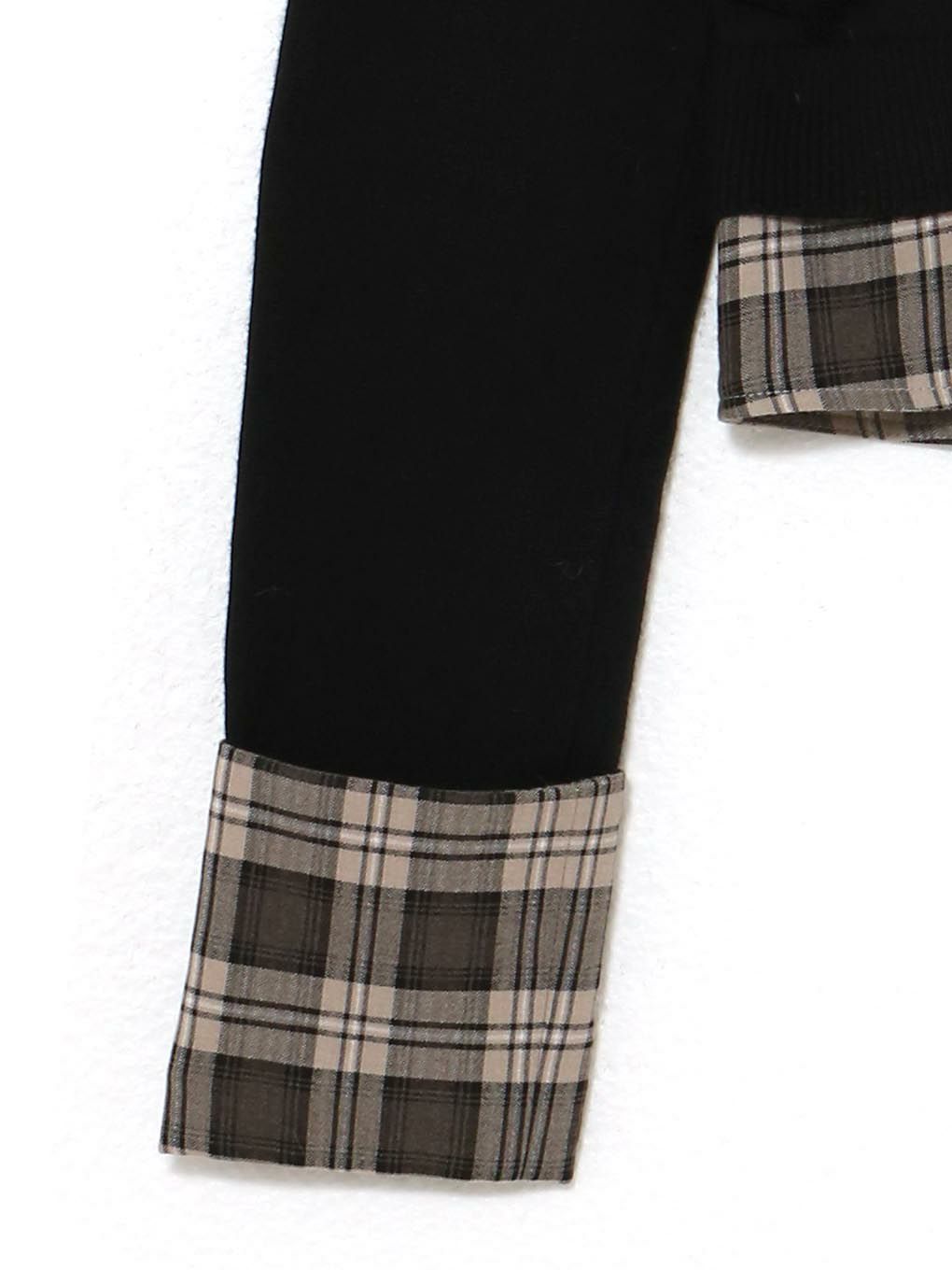 【BUBBLES】レイヤードスクールニット