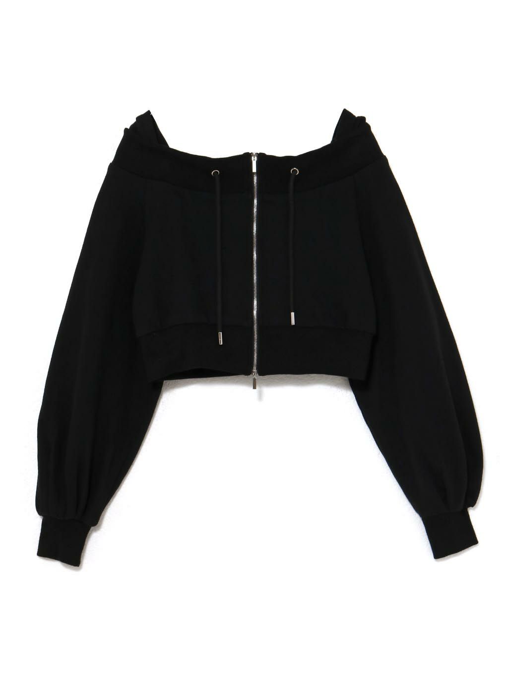 【BUBBLES】オフショルフーディートップス