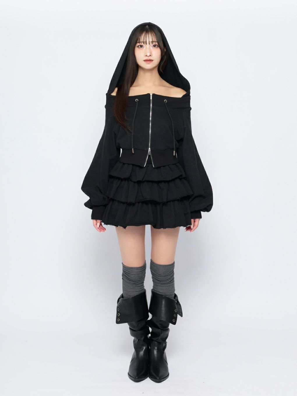 【BUBBLES】ティアードスカパン