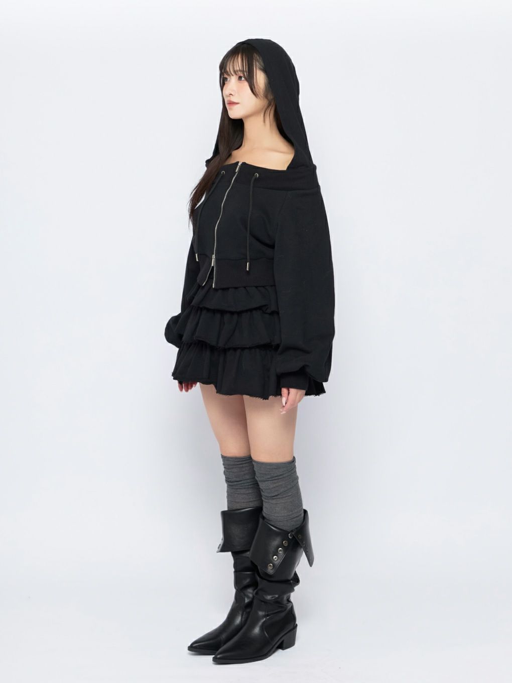 【BUBBLES】ティアードスカパン