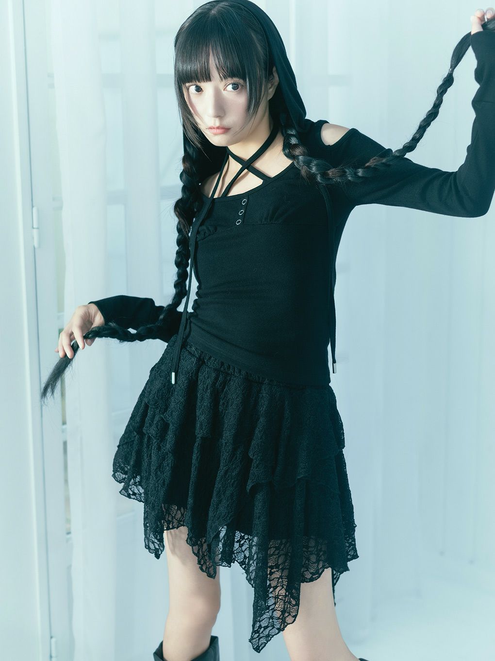 【BUBBLES】フーディートップス