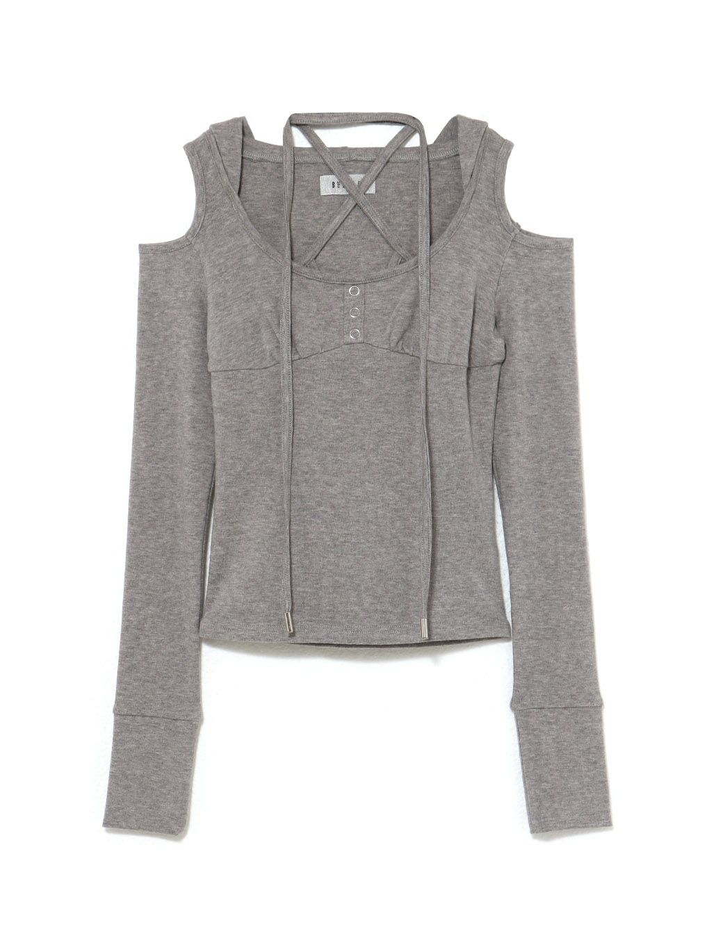 【BUBBLES】フーディートップス