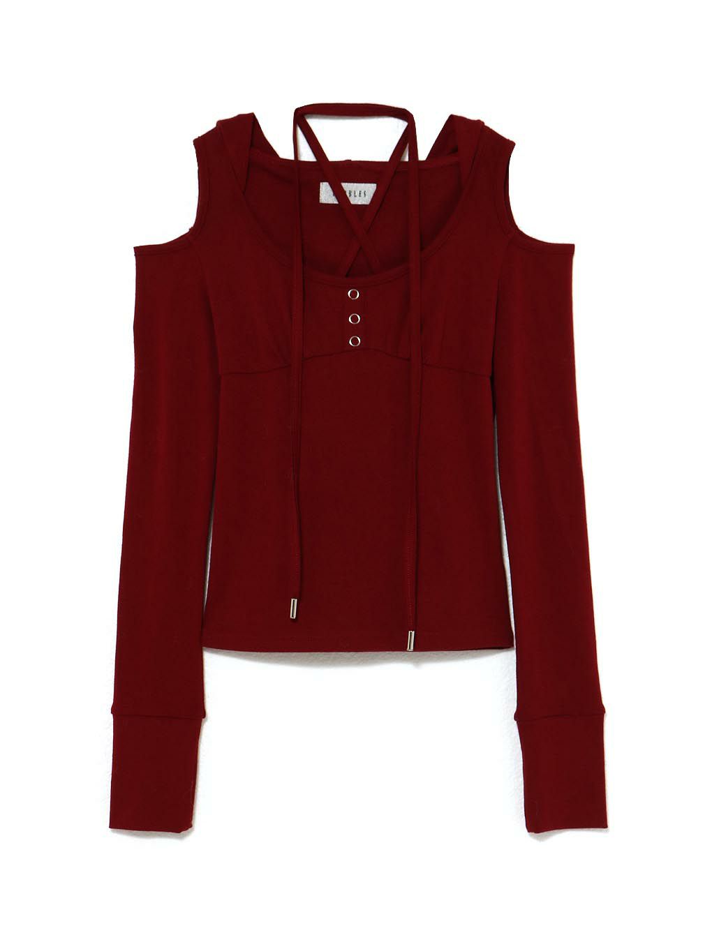 【BUBBLES】フーディートップス