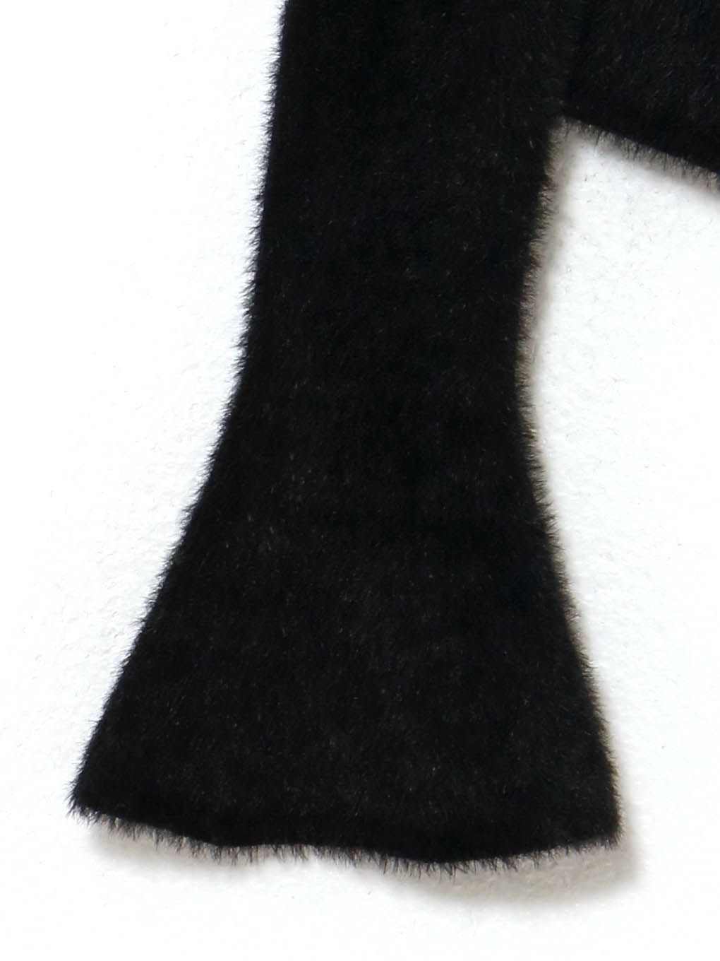 【BUBBLES】シャギーニットシャツ