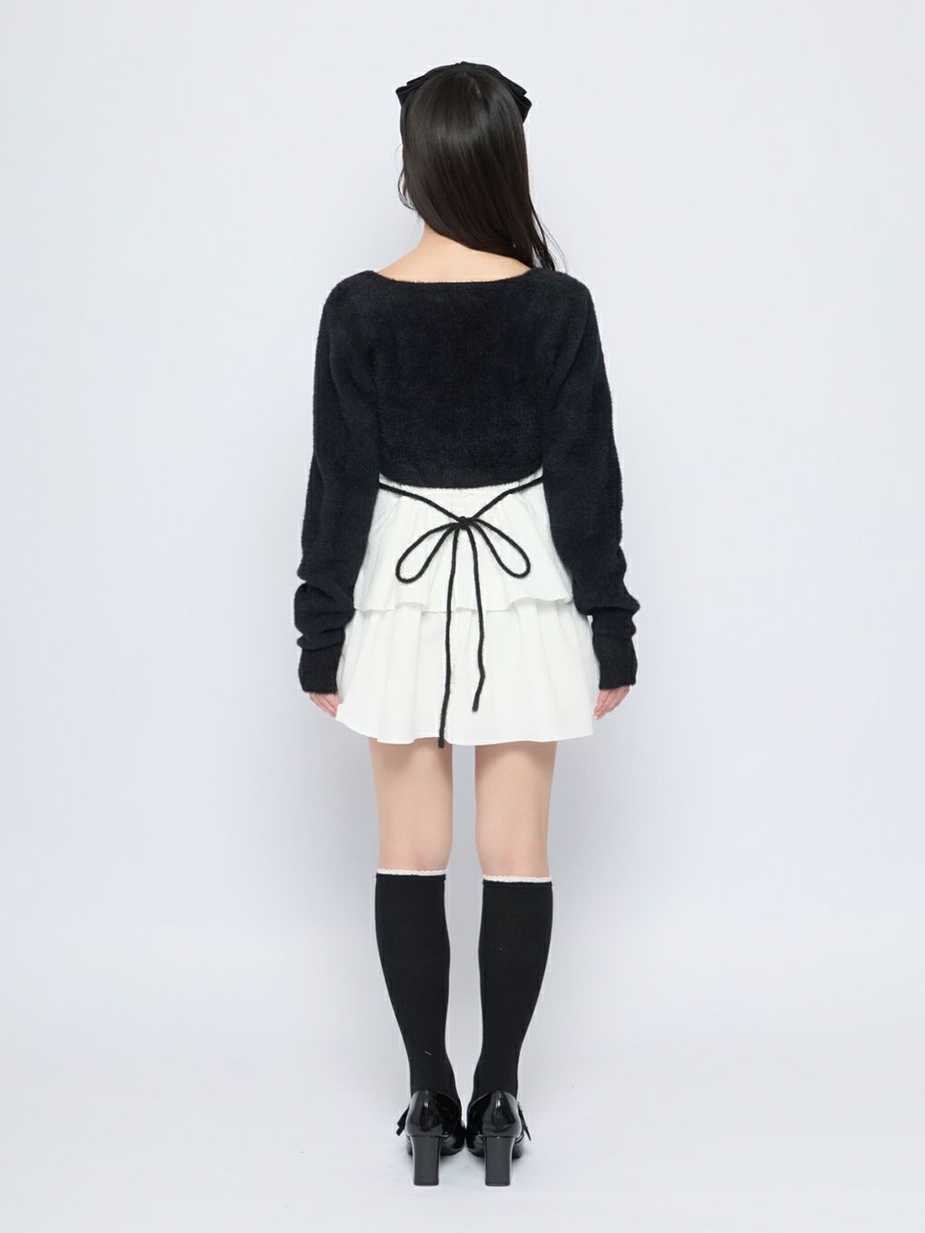 【BUBBLES】レイヤードティアードワンピース