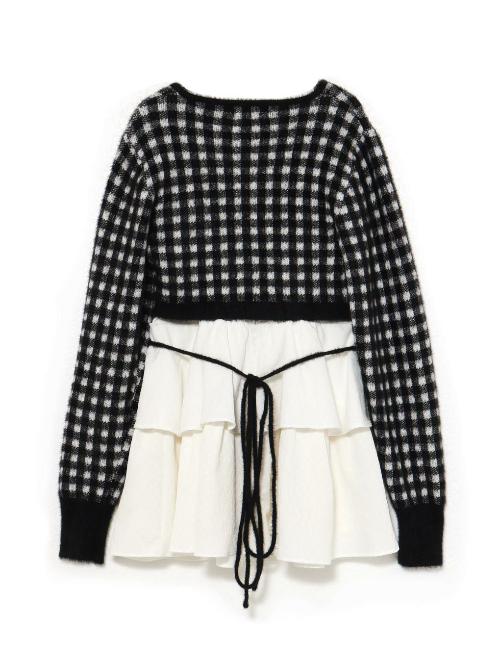 【BUBBLES】レイヤードティアードワンピース