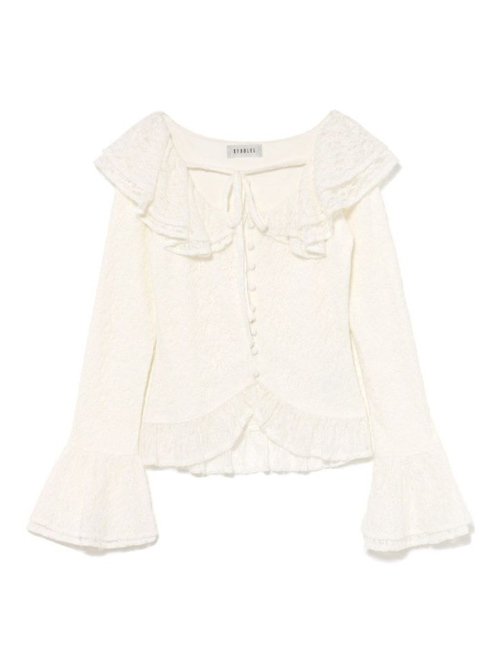 BUBBLES フレアジャケット WHT Mサイズ BUBBLES】フレアジャケット | sparkling mall online store