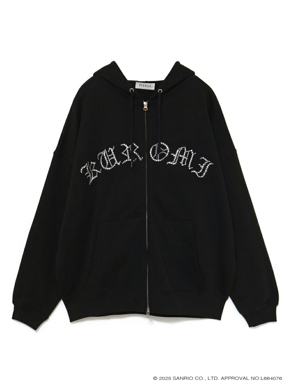 【BUBBLES】クロミビジューパーカー