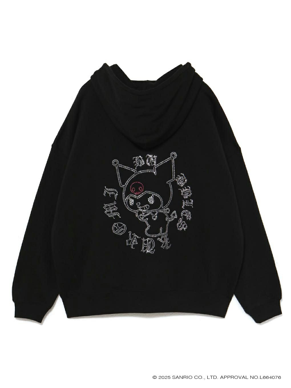 【BUBBLES】クロミビジューパーカー