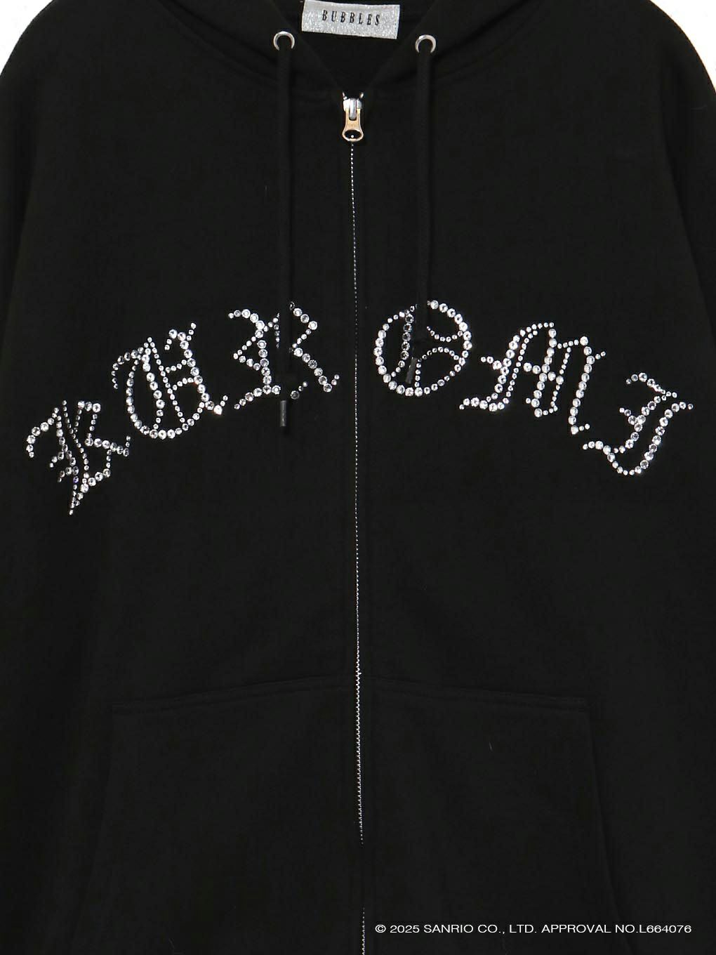 【BUBBLES】クロミビジューパーカー