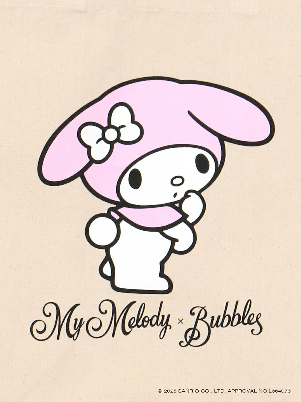 【BUBBLES】マイメロディトートバッグ