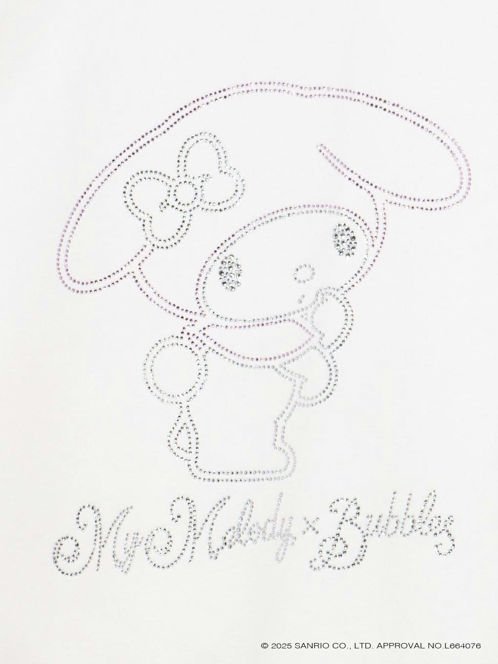 【BUBBLES】マイメロディビジューパーカー