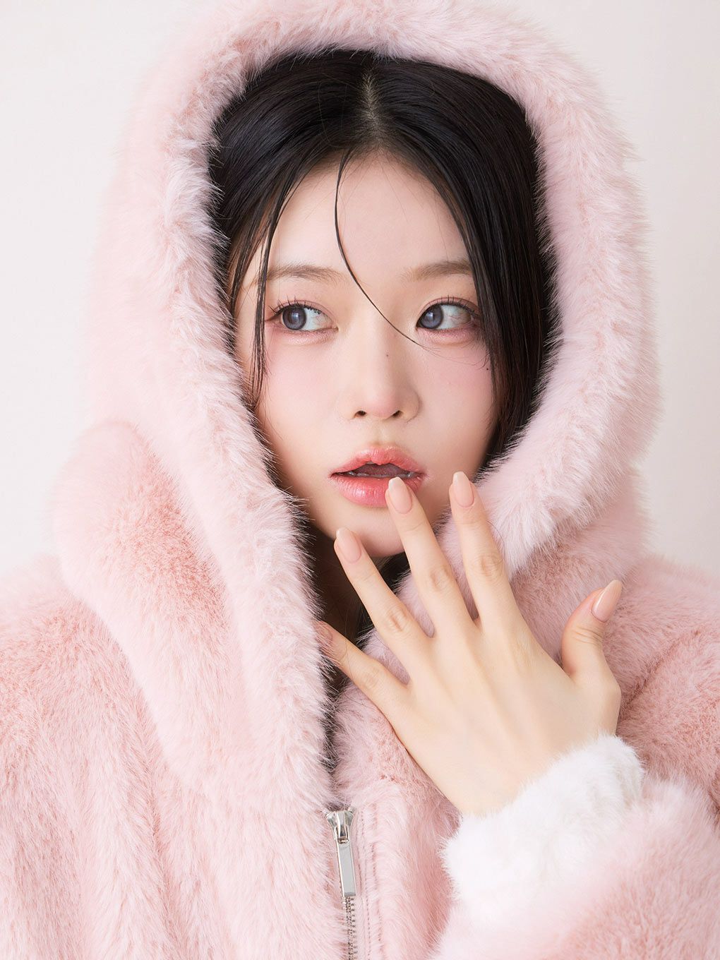 【BUBBLES】クロップドファージャケット