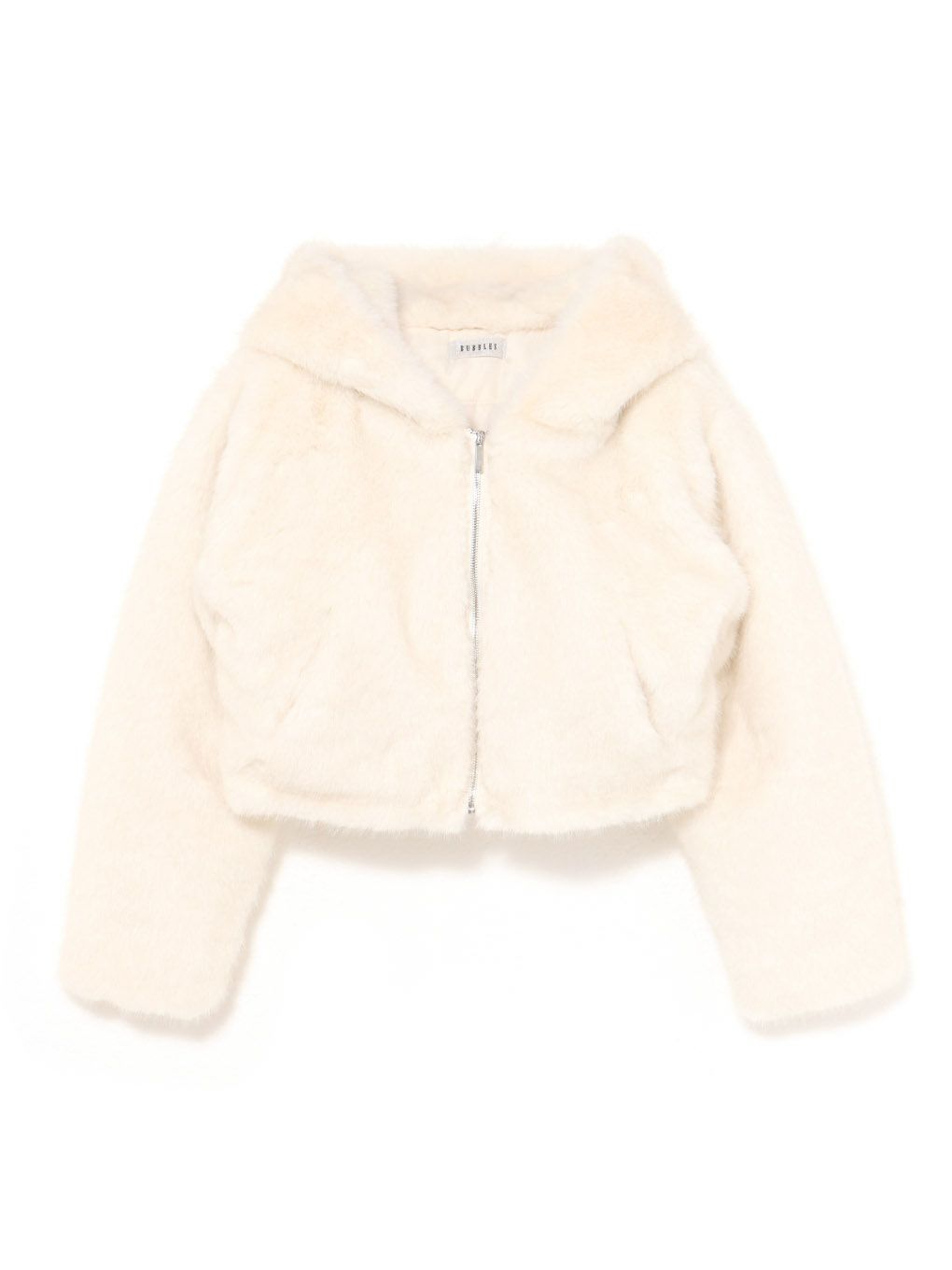 【BUBBLES】クロップドファージャケット