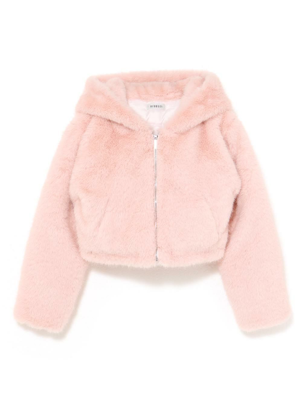 【BUBBLES】クロップドファージャケット