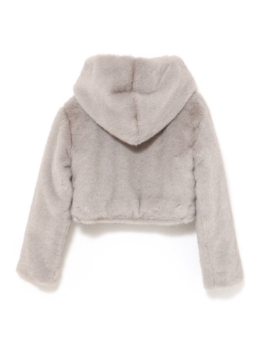 【BUBBLES】クロップドファージャケット