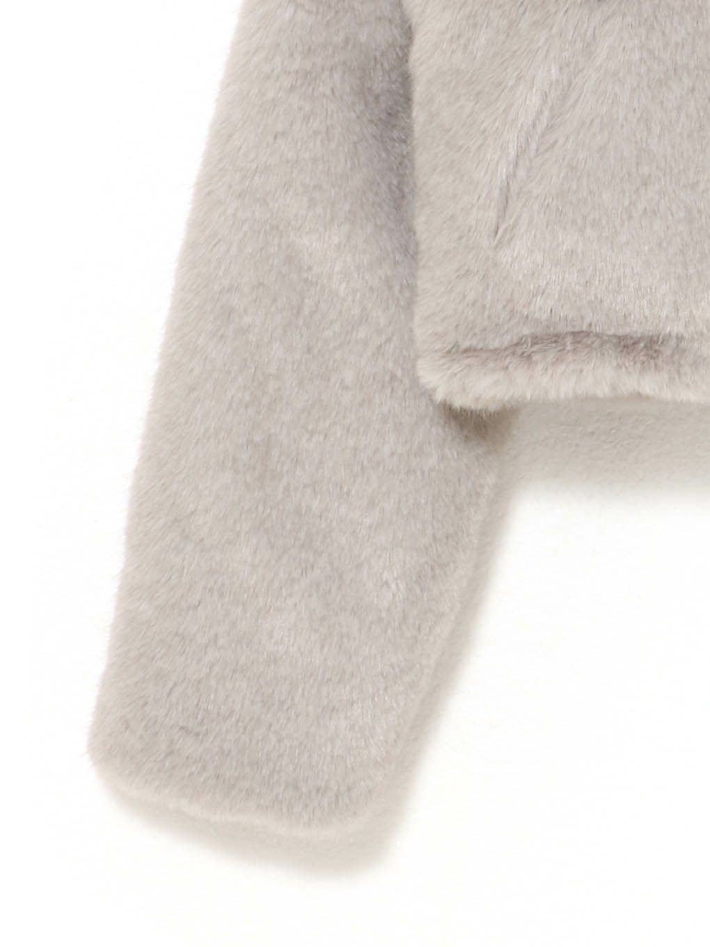 【BUBBLES】クロップドファージャケット