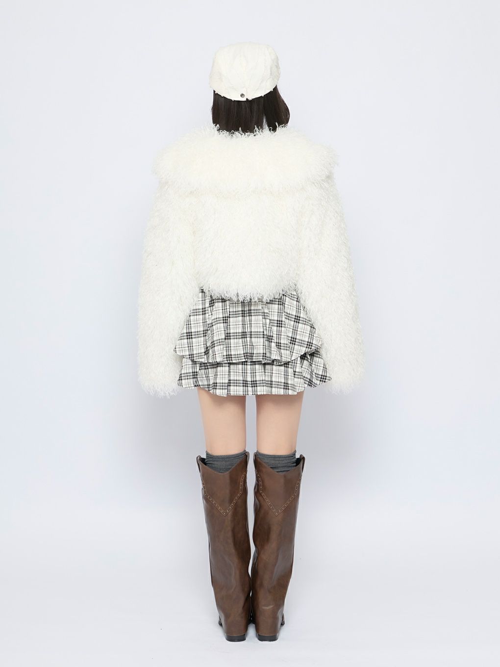 BUBBLES】中綿ショートファーコート | sparkling mall online store